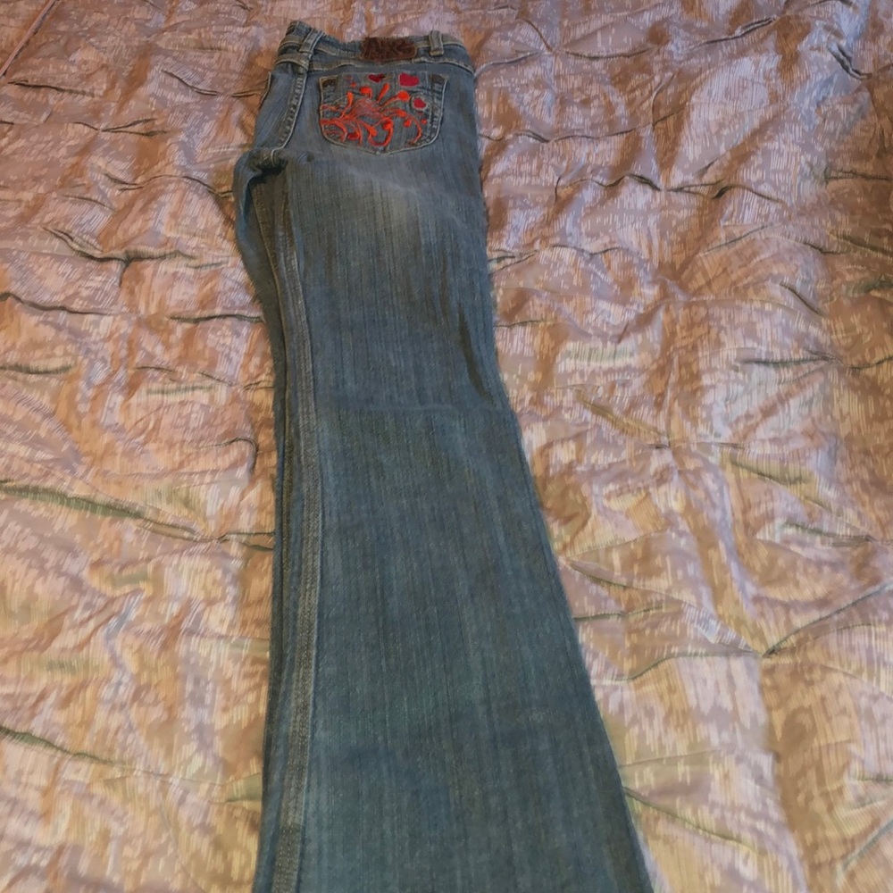 Akdmks jeans in light wash